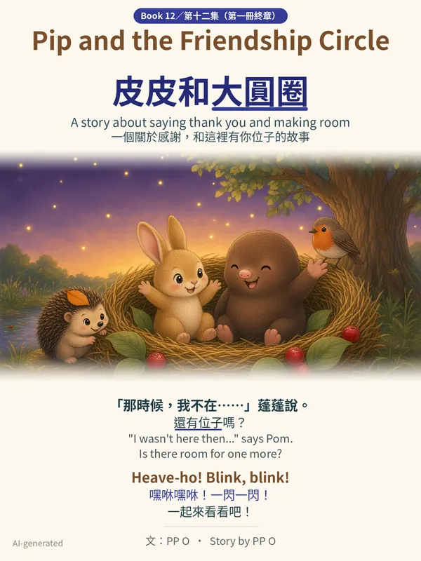 Cover of Pip and the Friendship Circle / 皮皮和大圓圈