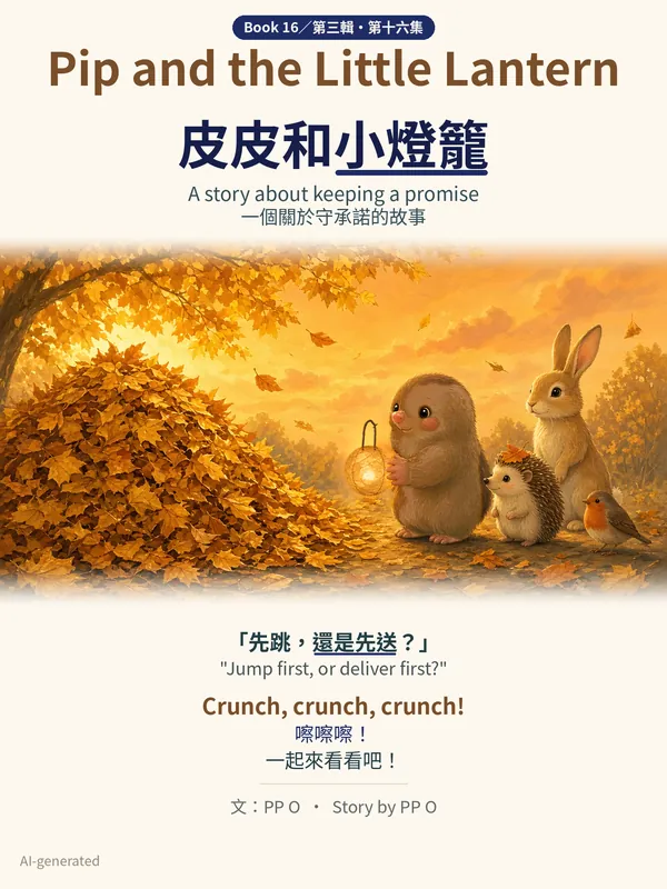 Cover of Pip and the Little Lantern / 皮皮和小燈籠