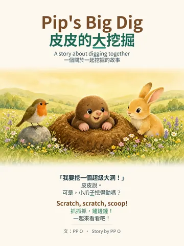 Cover of Pip's Big Dig / 皮皮的大挖掘